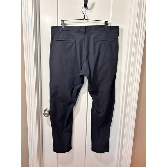 Lululemon Men's ABC Classic Fit Trouser 37L Warpstreme Pants Black Size 40 - Picture 8 of 13
